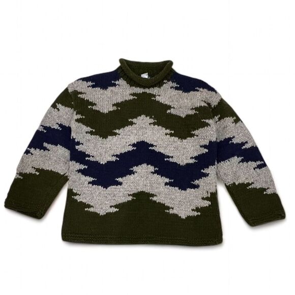 Ecuador Chunky Knit Sweater Size Large - Picture 2 of 11